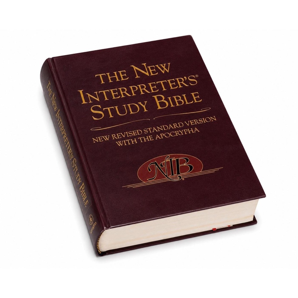 New Interpreter's Study Bible NRSV With Apocrypha Hardcover Abingdon 2003